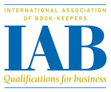 IAB Level 3 Certificate in Bookkeeping and Accounting (RQF) Qualification Specification Contents 1 Introduction to the qualification... 2 2 Statement of level... 2 3 Aims... 2 4 Target groups.