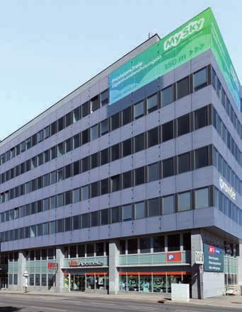 Reference Projects Office Provider, Vienna Lettable space: 18,400 m² Completion of refurbishment: Q3/2018 The office complex directly borders the Monte Laa development area and has favourable