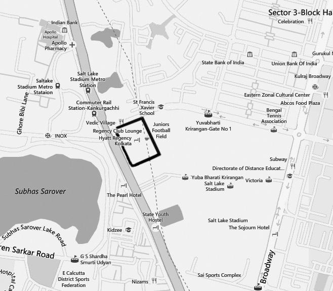 Route map to the venue of the AGM : Hyatt