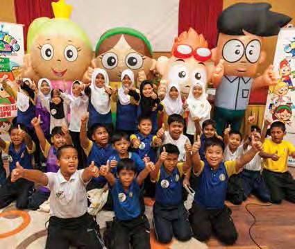 124 Maybank Annual Report 2013 CORPORATE responsibility CashVille Kidz In 2013, we launched CashVille Kidz Season 2, an animated TV series, co-produced by the Maybank Foundation and MoneyTree (M) Sdn