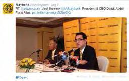 Glance Social Media Maybank embarked on the digital and