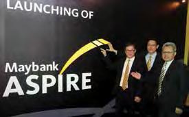 Maybank launched its latest service, Maybank ASPIRE, a new branded segment offering designed to cater to affluent customers through a comprehensive suite of financial solutions.