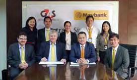 18 July 2013 Maybank Kim Eng Thailand partnered with WeChat, a popular mobile chat application to expand their base of young investors by providing regular updates on Maybank Kim Eng s business and