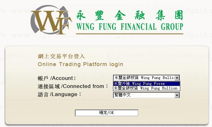 3. ONLINE TRADING PLATFORM OPERATION 3.1 Trading Platform Main Window The diagram shown below is a default interface of the trading platform.