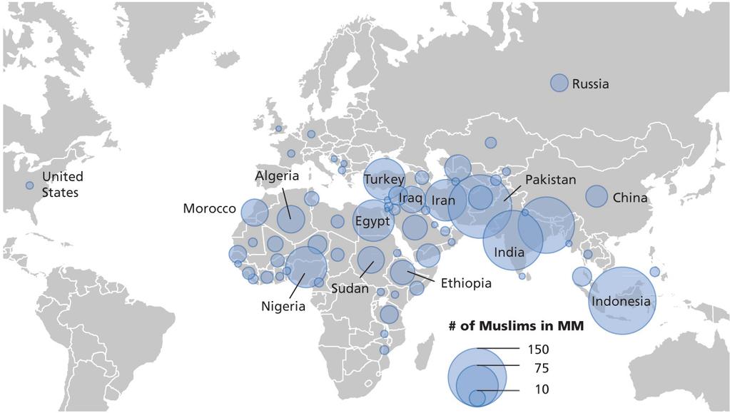 The Muslim world: poverty and slow development Muslim world is a broad term.