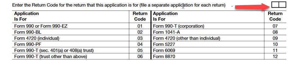 of return you are extending. That means you MUST file a separate Form 8868 for each type of return for which you are requesting an extension.