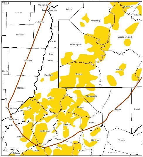 Utica Play 490,000 EQT acres* ~3,700 locations* 5 wells online 5 wells in 2016 13,000 to 13,500 deep 30 Tcfe total resource potential $12 $13 MM/well** Pettit 593066 Greene County, PA 5,200 lateral