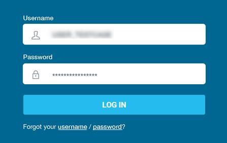 Step / Action Result / Notes 3. Enter the Username and Password from your Freddie Mac email message. Then click LOG IN.