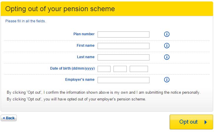 6. Opt Outs When a staff member decides to leave a pension scheme within a month of being enrolled, this is known as opting out.