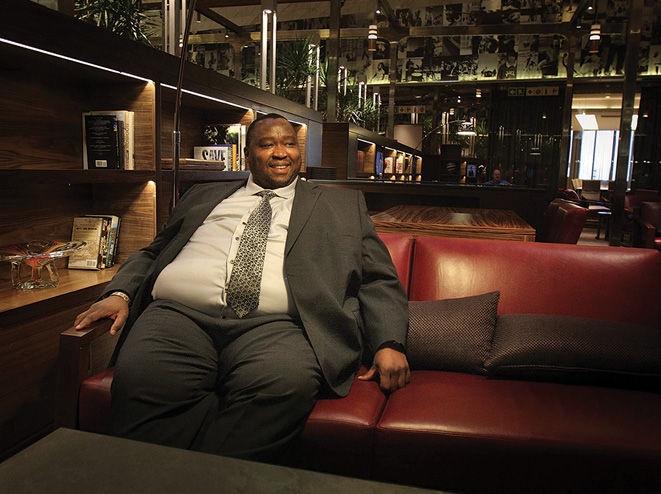 Jacob Zuma's nephew Khulubuse at the Sandton Sun in Johannesburg in 2010.