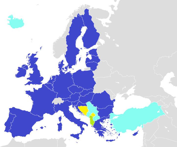 Introduction EU candidate and potential candidate countries Candidate countries (CCs): (Iceland*), Montenegro, Serbia, Turkey (accession negotiations opened) Albania, FYR Macedonia Potential