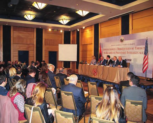 The IPR Conference 30 In early December 2014, the American Chamber of Commerce in Albania organized as part of its commitments to intellectual
