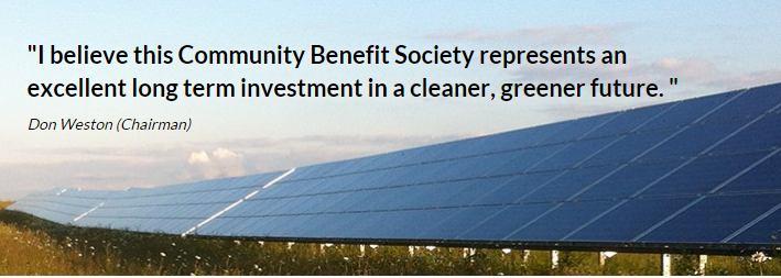 Community solar project Chelwood Solar Farm, Chelwood, North Somerset Community owned 5MW project Mongoose Energy Project Managers/ Development Partner 2.