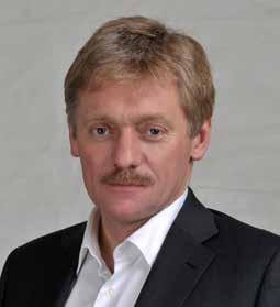 Investment Interview Let s be realistic Dmitry Peskov Press Secretary for the President of the Russian Federation It is my impression that Russia is perceived by the rest of the world in at least one