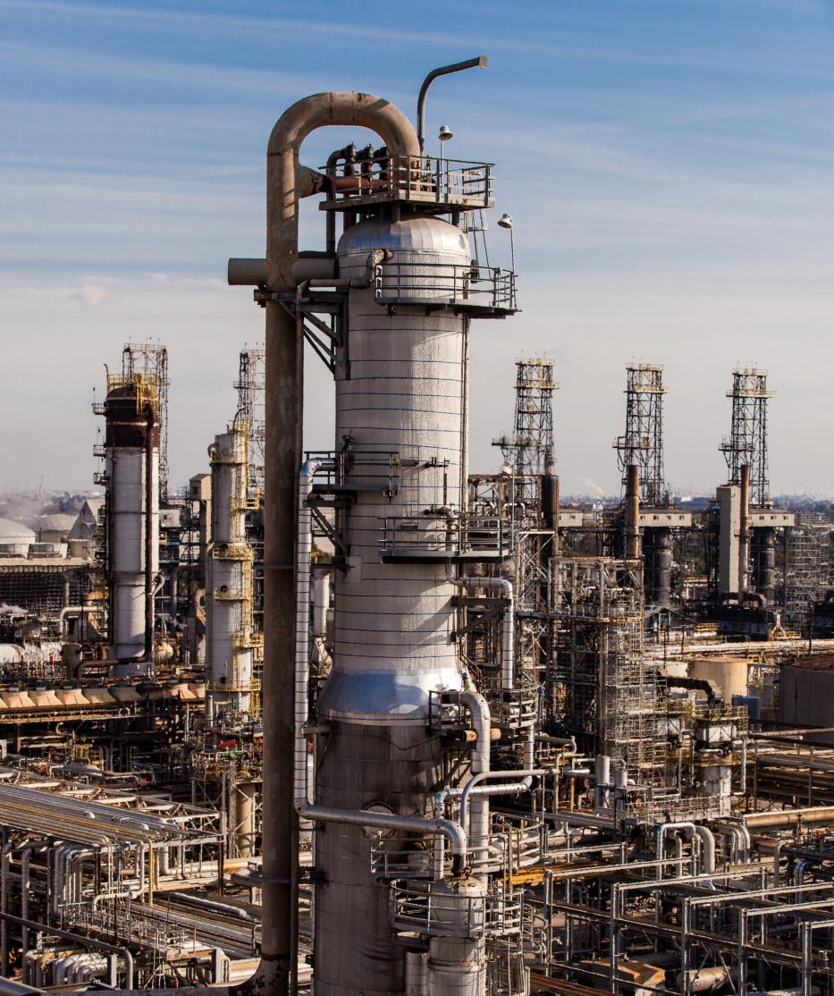 Torrance Refinery Focus on Operations Acquired in July 2016 for $537.