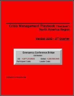 Crisis Management Objectives and Guidelines The orderly and structured crisis management program reduces the potential impact