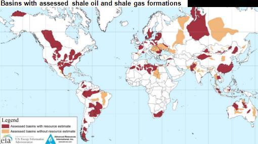 Shale plays are not exclusive to the US 19
