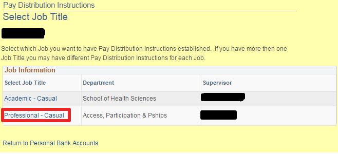MULTIPLE JOBS Each job record needs to have a Pay Distribution Instruction attached.