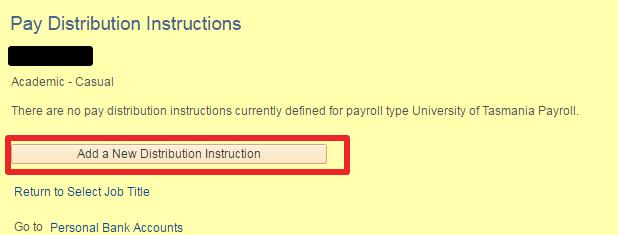 You can link multiple accounts to each job, but one will need to be your primary account In the Personal Bank Accounts Screen click on the link Pay Distribution Instructions or navigate by