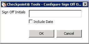 CONFIGURE SIGN-OFF Configure Sign-off The user can indicate a single step sign-off of a step or multiple sign-offs of a conclusion step with either user initials and optional date sign-off or the N/A