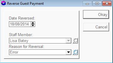 Making a Payment Click on the Payment Icon, type the amount the tenant is paying.