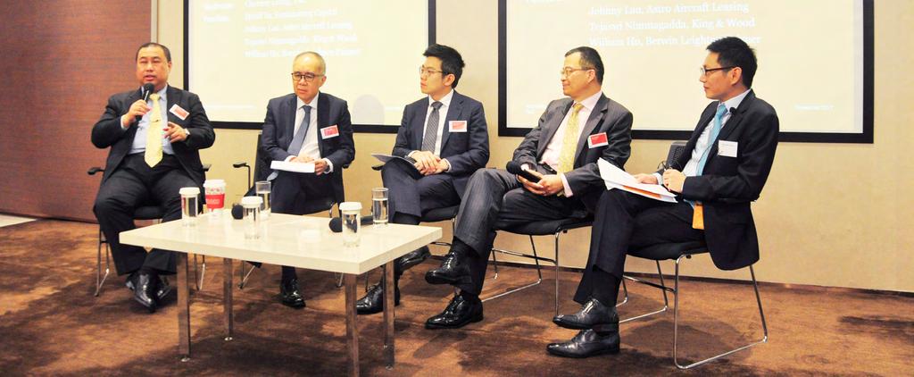Aircraft Finance A New Opportunity for Private Equity and Capital Markets Clarence Leung, PwC Hong Kong Asset Finance & Leasing Services Tax, invited David Yu from Fontainburg, Johnny Lau from Astro