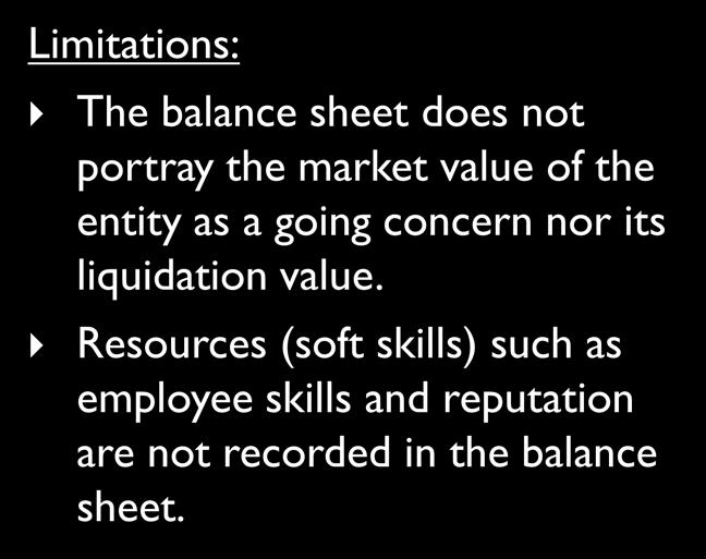 12-11 The Balance Sheet The Balance Sheet Reports a company s financial position on a particular date.