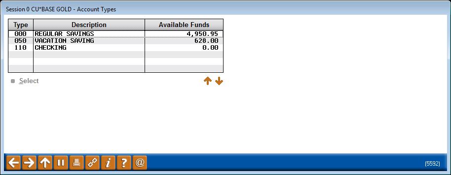 Selecting an Alternate Account to Pay the Fee Use this lookup to select a different sub account to pay the fee.