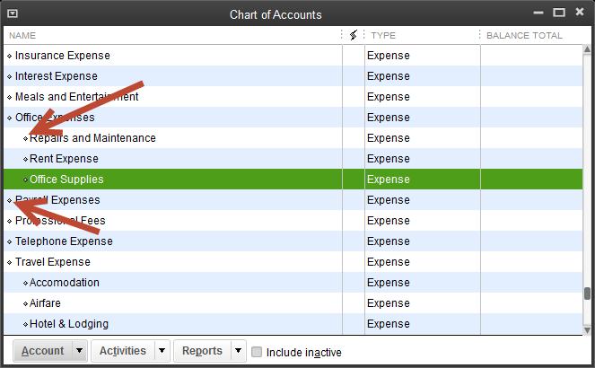 chapter 7 - saving time in quickbooks Resorting Lists The Chart of Accounts, Customer: Job list and Item List can be resorted.