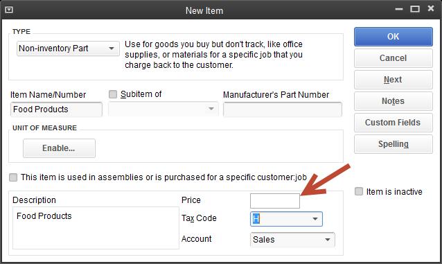 Chapter 2: how your clients use quickbooks part 1 NON-INVENTORY PARTS You can create non-inventory parts to sell job related supplies, materials or parts.