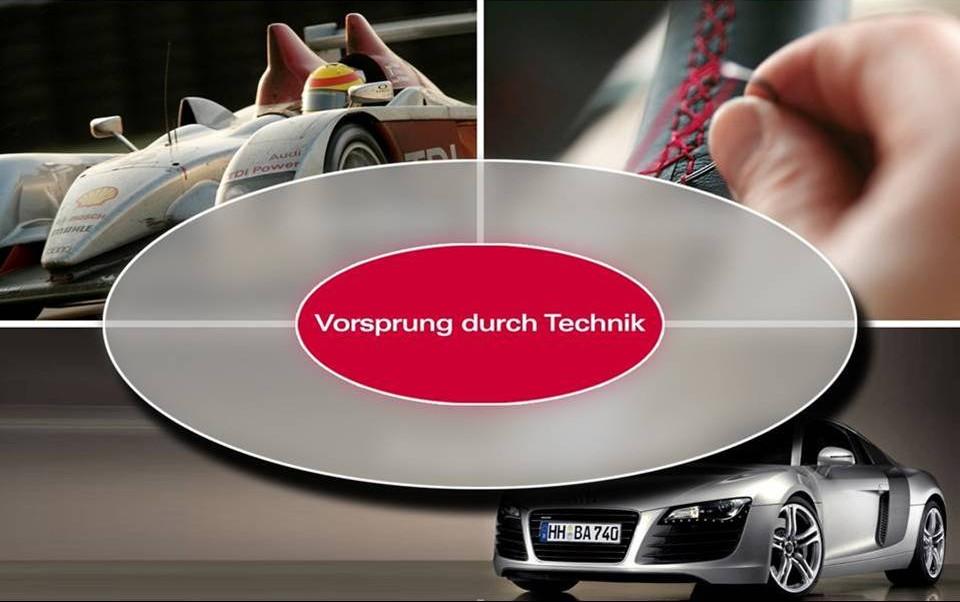 Audi brand profile sporty