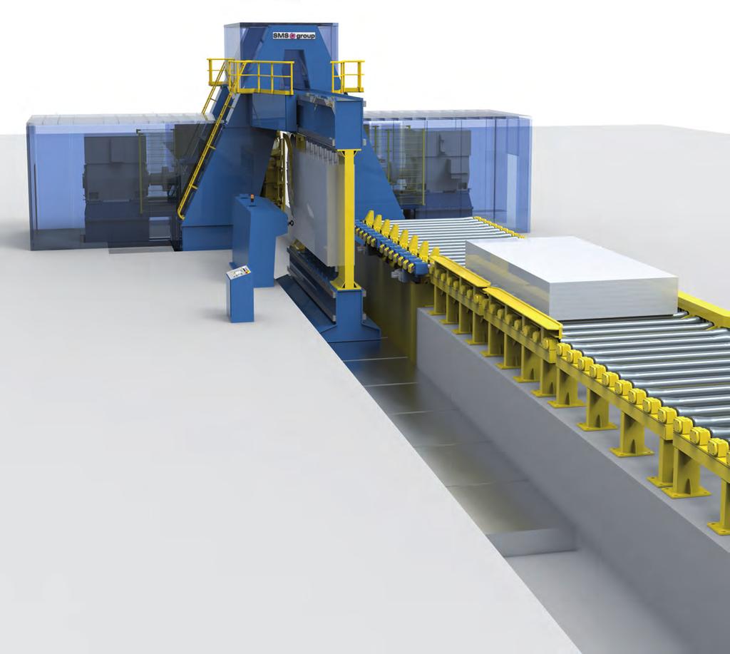 InGOT scalping machines Type DV and type DH InGOT scalping machines TYpe dv The double-head ingot scalping machines, Type DV, for ingots passing in vertical position are recommended for high