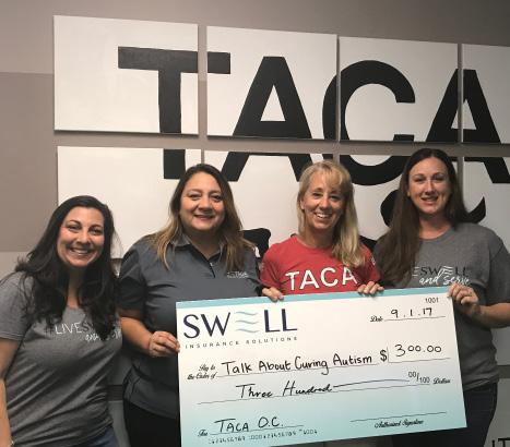 and give back TACA helps to strengthen the autism community by connecting families and the