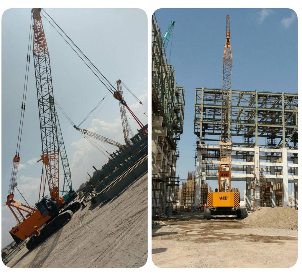 Description of Contracts Hiring of Cranes for J3 Refinery Project, Jamnagar (116 Numbers) Contract for hiring of 40 MT Truck Mounted Hydraulic Crane at Nhava Supply Base fo 3 years Work order for