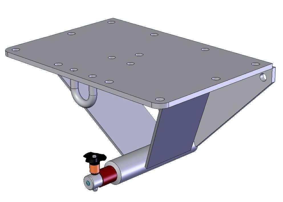 along the beam Suitable for use up to 45 Universal attachment for