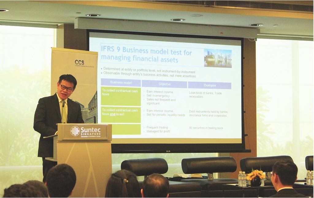 Adding Value to Your Business Understanding the New Framework for Financial Instruments Thereafter, Dr Andrew Lee, Associate Professor of Accounting Practice at the Singapore Management University,