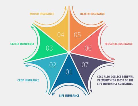 Products Life Insurance Motor Third Party Insurance Personal Accidental Insurance Farmer Package