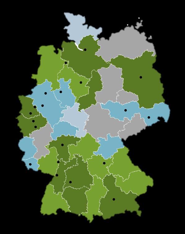 Munich, Berlin & Hamburg improving further Germany -