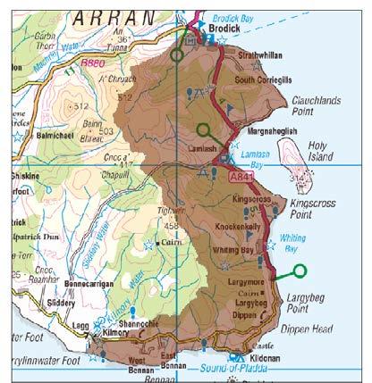 Isle of Arran (Potentially Vulnerable Area 12/08) Local Plan District Local authority Main catchment Brodick to Kilmory Ayrshire North Ayrshire Council Arran coastal Background This Potentially