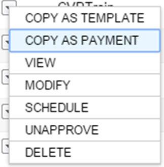 Change the payment Value Date and Payment Amounts as desired. 5 Add optional information as needed, including: Payment Details: To send additional information to the beneficiary (e.g. invoice number).