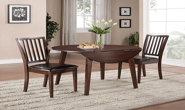 00 11552 OAK DINING DINING TABLE W/ 4 SIDE 11552-5PDIN CHAIRS $ 568.10 $ 987.