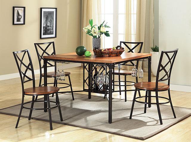 00 BAKERS RACK W/ WINE RACK $ 188.10 $ 327.00 CDC252 METAL DINING CDC252-5PC-DIN TABLE & 4 CHAIRS $ 237.50 $ 413.