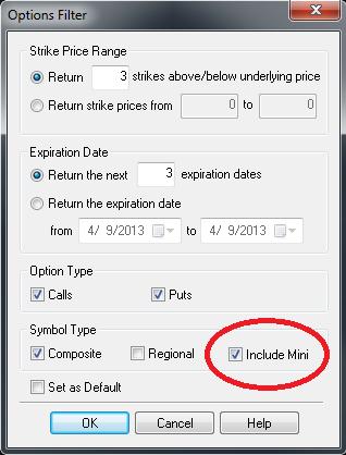 Modify Filter button within the Symbol Lookup dialog box and then