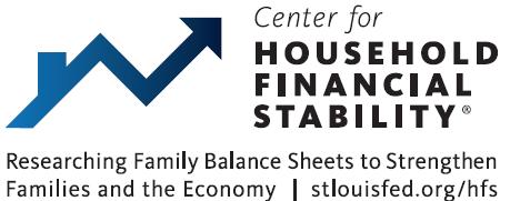 For More Information Center for Household Financial Stability Federal Reserve Bank of St. Louis www.stlouisfed.