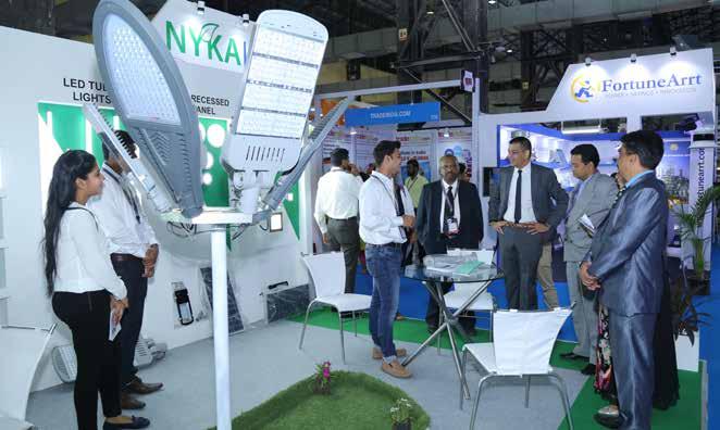 response at LED Expo. We are meeting quality visitors who have placed orders with us.