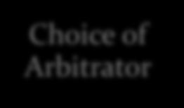 Advantages of Arbitration Choice of