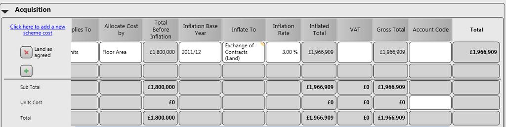 13.0 Section G - Inflation Inflation parameters are used to adjust capital costs and to increase (or decrease) the revenue income and expenditure (I/E) in the long term cashflow.