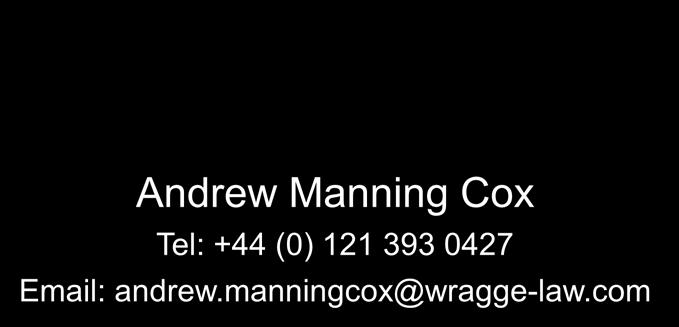 Manning Cox Tel: +44