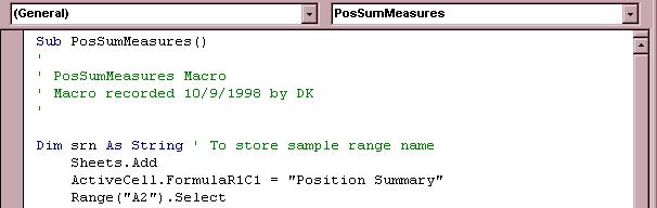 In Visual Basic, we use the Dim statement to declare a variable (a memory location to store some numbers or text).
