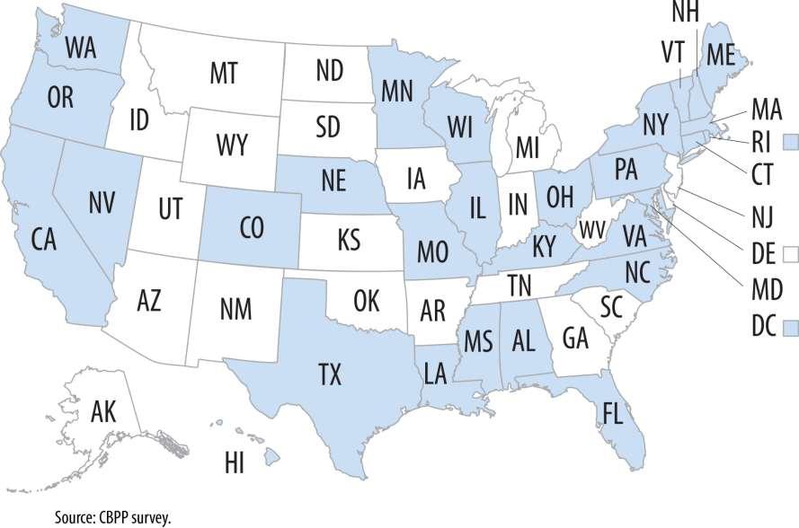 Twenty-Nine States Have Projected